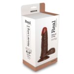 dildo realistic dildo real rapture brown 6 5 - zdjęcie produktu
