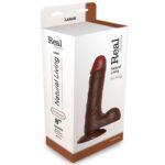 dildo realistic dildo real rapture brown 8 - zdjęcie produktu