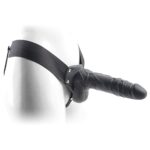 proteza fallo strap on cavo real rapture 8 black with balls - galeria 4
