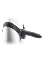proteza fallo strap on cavo real rapture 8 black with balls - galeria 5