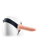 proteza vibratore strap on cavo real rapture 8 flesh - galeria 4