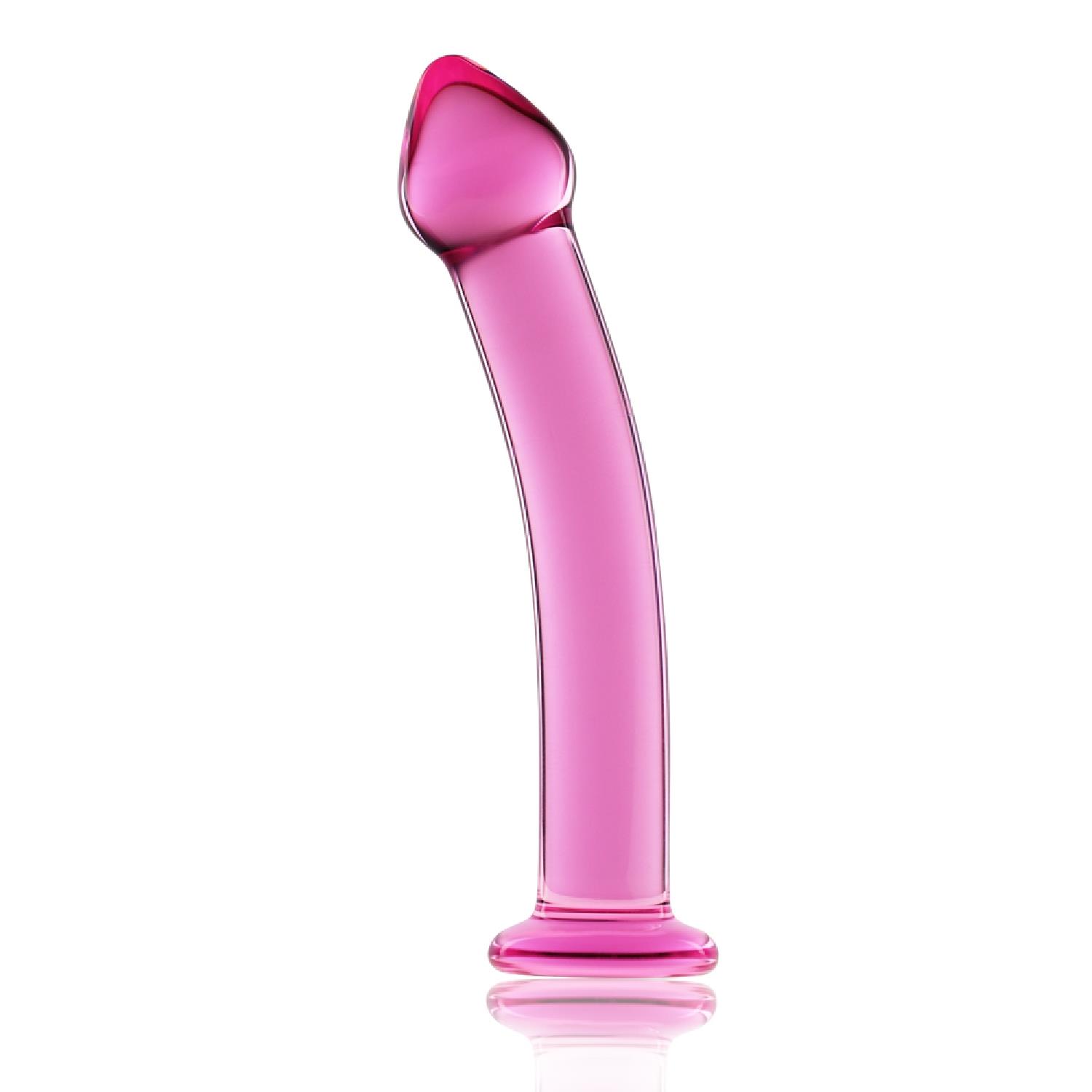 10-GS03-1 7.5"" Glass Romance Pink - obrazek 1