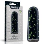 rechargeable glow in the dark music massager - zdjęcie produktu