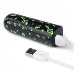 rechargeable glow in the dark music massager - galeria 5