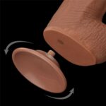 13 5 king sized sliding skin dual layer dong brown - galeria 9
