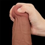 13 5 king sized sliding skin dual layer dong brown - galeria 10