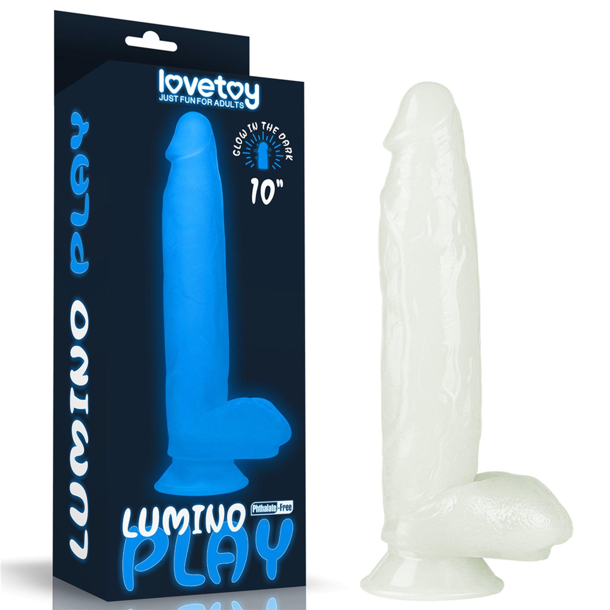10-LV319023 10'' Lumino Play Dildo - obrazek 1