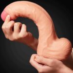 11 dual layer platinum silicone cock - galeria 7