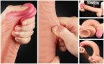 12 dual layered platinum silicone cock - galeria 14