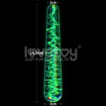 glow in the dark twilight gleam glass dildo - galeria 1