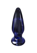 the shining glass buttplug blue - zdjęcie produktu