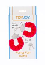furry fun cuffs red - galeria 1