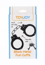 metal handcuffs black - galeria 1