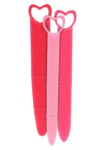 silicone vaginal dilators 3pcs pink - zdjęcie produktu