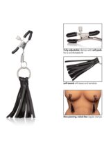 playful tassels nipple clamps black - galeria 4