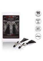 playful tassels nipple clamps black - galeria 5