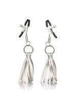 playful tassels nipple clamps silver - zdjęcie produktu