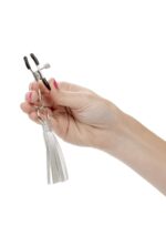 playful tassels nipple clamps silver - galeria 3