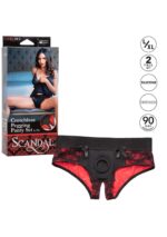 scandal crotchless set l xl black - galeria 7