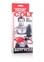 colt expandable butt plug black - galeria 1