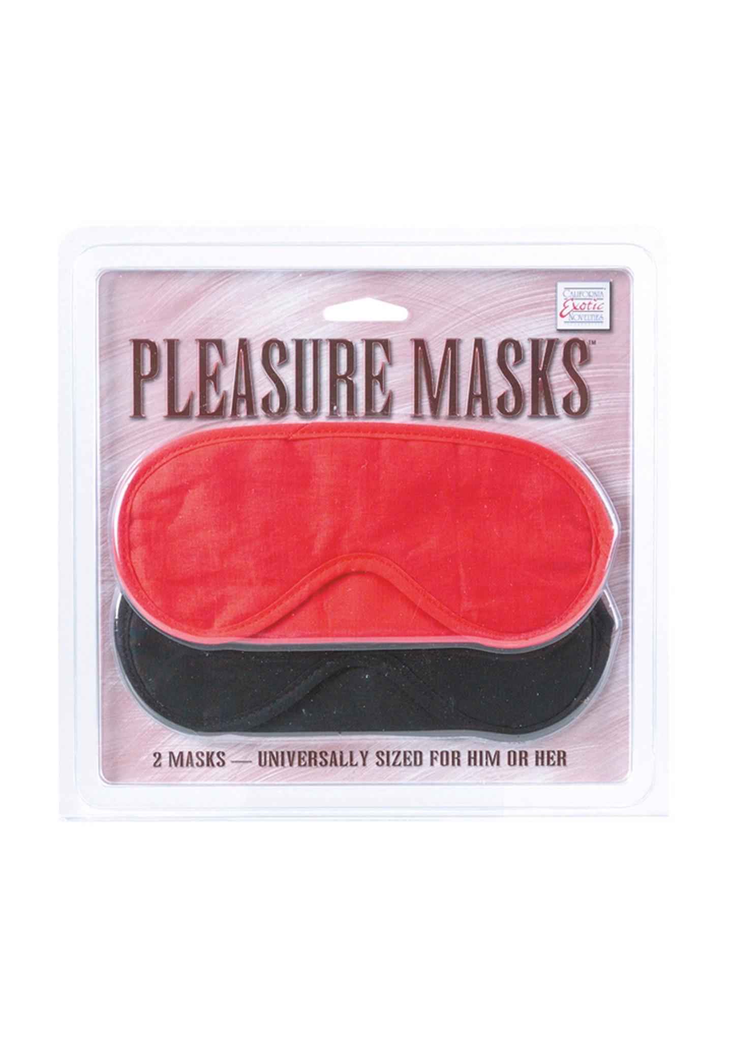 13316_MULTICOLOR_02 pleasure masks 2 pcs multicolor - zdjęcie produktu