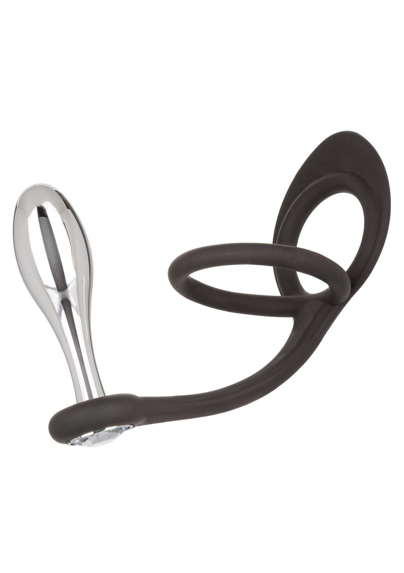 14951_SILVER_01 Star Fucker Teardrop Plug Silver - obrazek 1