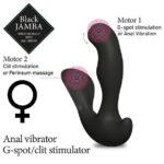feelztoys black jamba anal vibrator - galeria 3