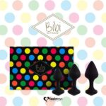 feelztoys bibi butt plug set 3 pcs black - galeria 3