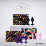 feelztoys bibi butt plug set 3 pcs black - galeria 5