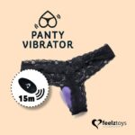 feelztoys panty vibe remote controlled vibrator pink - galeria 2