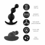 feelztoys plugz butt plug black nr 4 - galeria 1