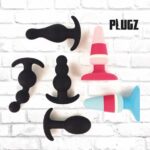 feelztoys plugz butt plug black nr 4 - galeria 5