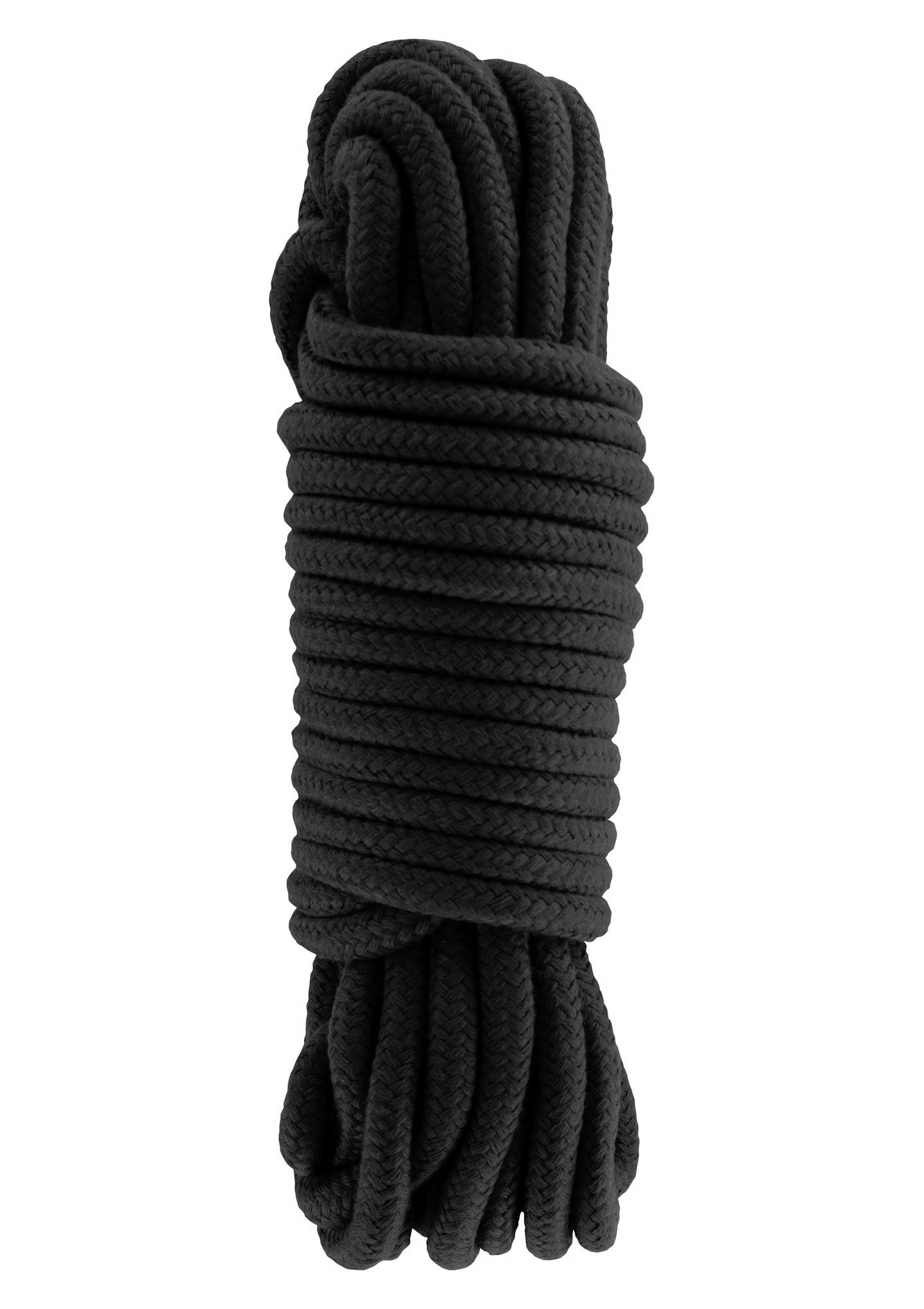 17022_BLACK_01 Bondage Rope 10M Black - obrazek 1