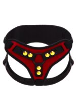 strap on harness deluxe red - zdjęcie produktu