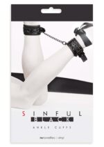 ankle cuffs black - galeria 1