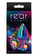 korek analny rear assets multicolor heart m multikolor - galeria 1