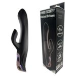 power escorts br191 rachel deluxe design multi speed vibrator black - galeria 1