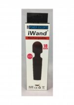 iwand black rechargeable silicone bodywand massager - galeria 1
