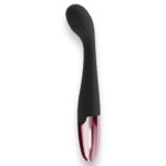 power escorts black g spot princess black 18 cm 7 inch silicone g spot vibrator - zdjęcie produktu
