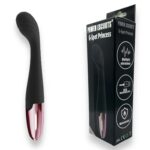 power escorts black g spot princess black 18 cm 7 inch silicone g spot vibrator - galeria 1