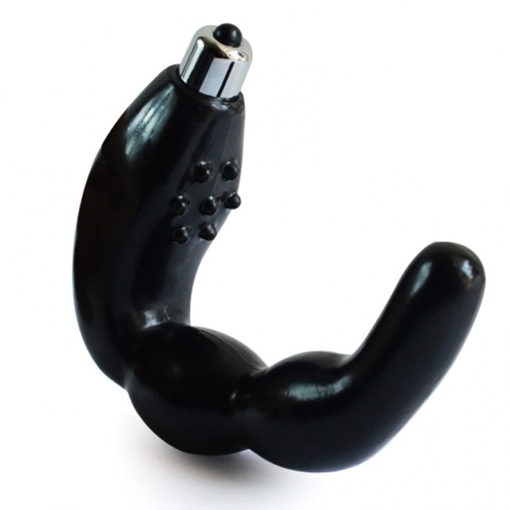 20-BR58-BLACK Snooper black prostate stimulator incl batteries - obrazek 1