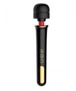 powerwand gold black big size wand massager 12 speed rech - zdjęcie produktu