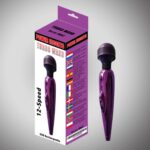 turbo wand purple wand massager 18 cm 12 speed - galeria 1