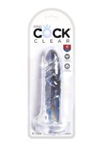 king cock 6 inch cock transparent - galeria 1