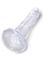 king cock 6 inch cock transparent - galeria 3