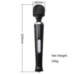 stymulator magic massager wand cable 110 240v white 10 function - galeria 1
