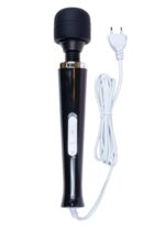 stymulator magic massager wand cable 110 240v black 10 function - galeria 5