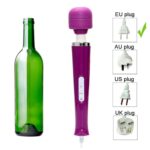 stymulator magic massager wand cable 110 240v black 10 function - galeria 13