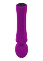 stymulator rechargeable power wand purple - galeria 2