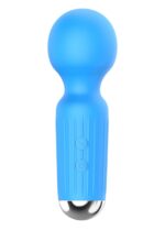 stymulator rechargeable mini masager usb 20 functions blue - zdjęcie produktu